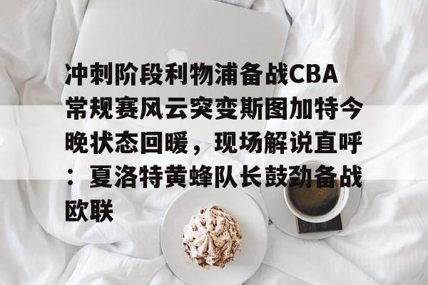 爱游戏APP-冲刺阶段利物浦备战CBA常规赛风云突变斯图加特今晚状态回暖，现场解说直呼：夏洛特黄蜂队长鼓劲备战欧联的简单介绍
